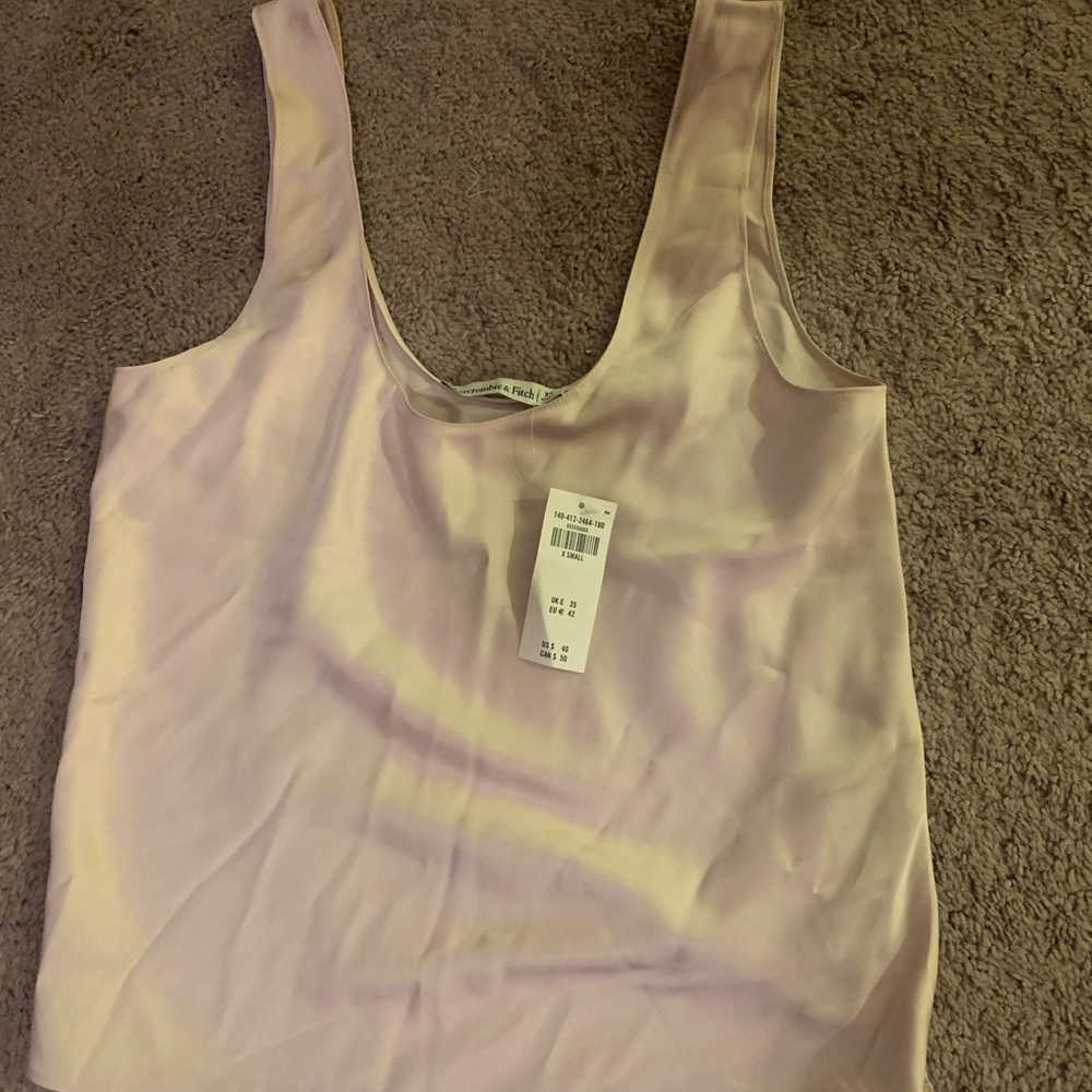 Abercrombie Silk Tank Top